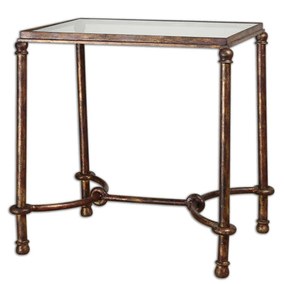 Uttermost Living Warring Iron End Table House of Isabella UK