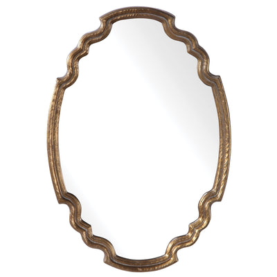 Uttermost Mirrors Ariane Gold Oval Mirror House of Isabella UK