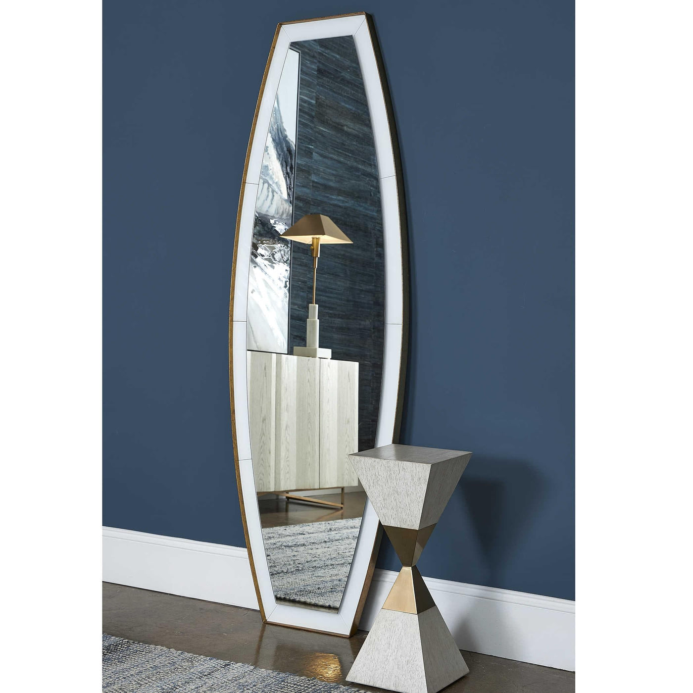 Uttermost Mirrors Black Label Elongated Mirror House of Isabella UK