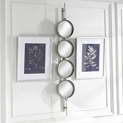 Uttermost Mirrors Button Silver Mirror House of Isabella UK