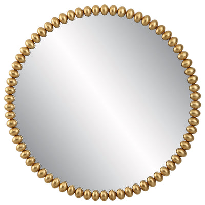 Uttermost Mirrors Byzantine Round Gold Mirror House of Isabella UK