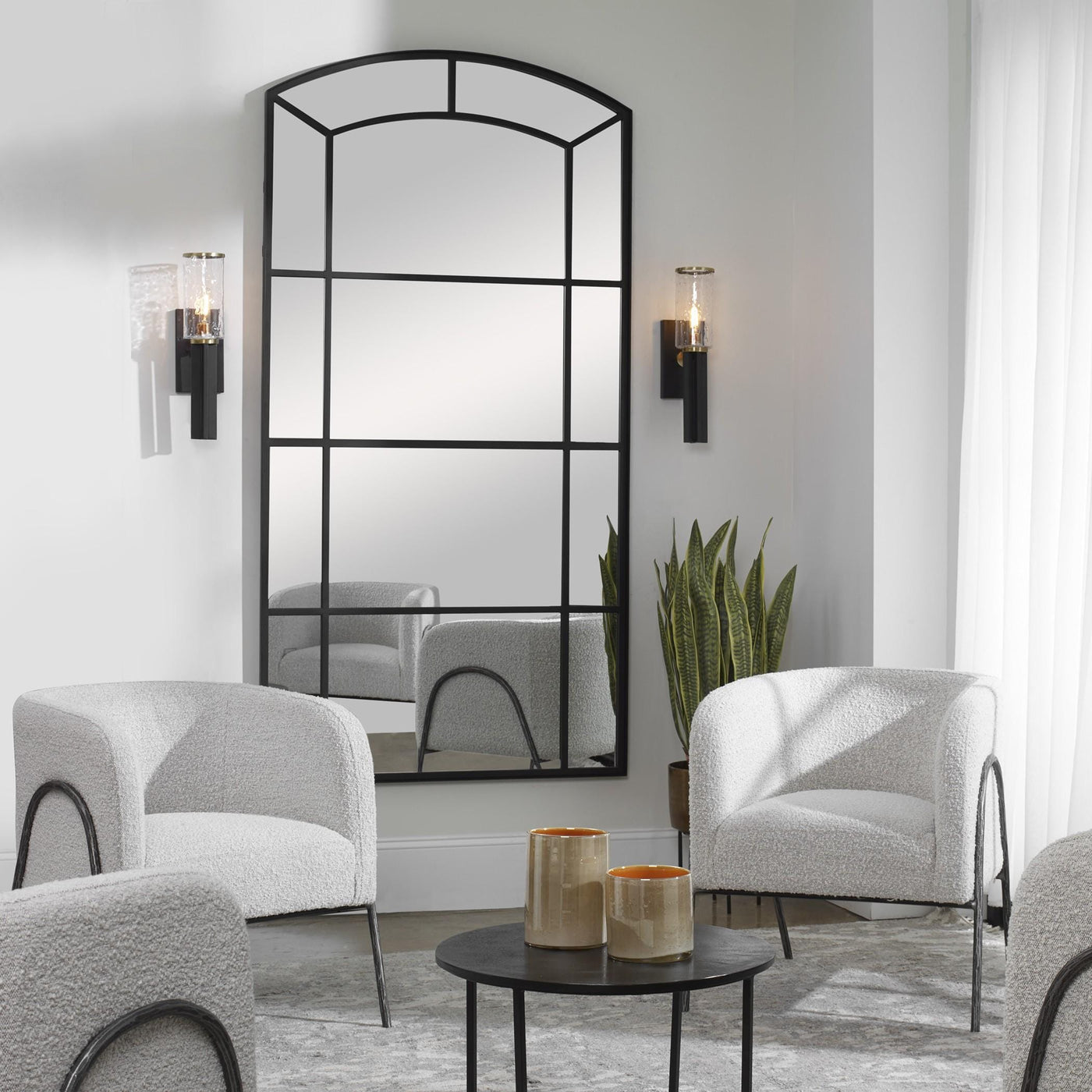 Uttermost Mirrors Camber Oversized Arch Mirror House of Isabella UK