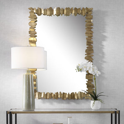 Uttermost Mirrors Lev Antique Gold Mirror House of Isabella UK