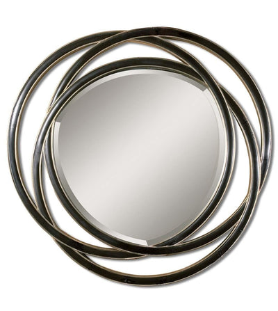 Uttermost Mirrors Odalis Entwined Circles Black Mirror House of Isabella UK