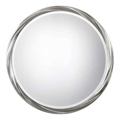 Uttermost Mirrors Orion Silver Round Mirror House of Isabella UK