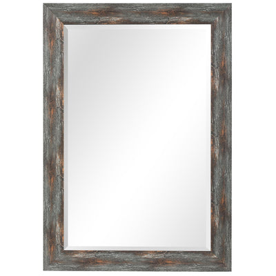 Uttermost Mirrors Owenby Rustic Silver & Bronze Mirror House of Isabella UK