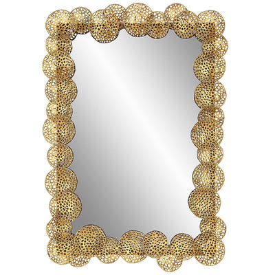 Uttermost Mirrors Ripley Gold Lotus Mirror House of Isabella UK