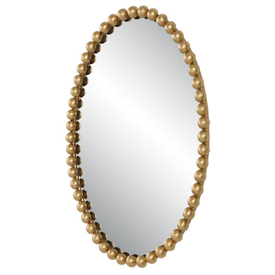 Uttermost Mirrors Serna Gold Oval Mirror House of Isabella UK
