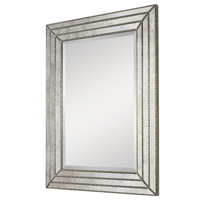 Uttermost Mirrors Seymour Antique Silver Mirror House of Isabella UK