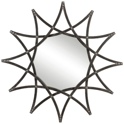 Uttermost Mirrors Solaris Iron Star Mirror House of Isabella UK