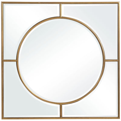 Uttermost Mirrors Stanford Gold Square Mirror House of Isabella UK