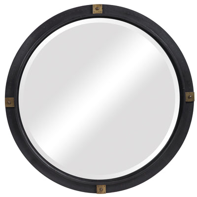 Uttermost Mirrors Tull Industrial Round Mirror House of Isabella UK
