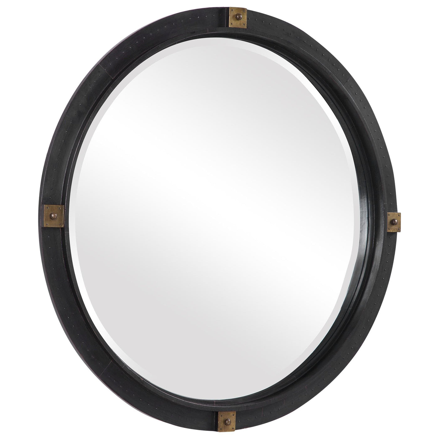 Uttermost Mirrors Tull Industrial Round Mirror House of Isabella UK
