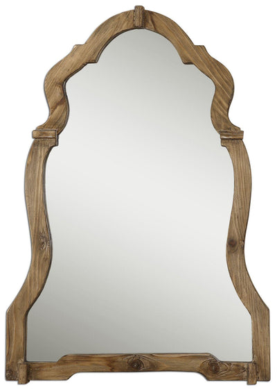 Uttermost Mirrors Uttermost Agustin Light Walnut Mirror House of Isabella UK