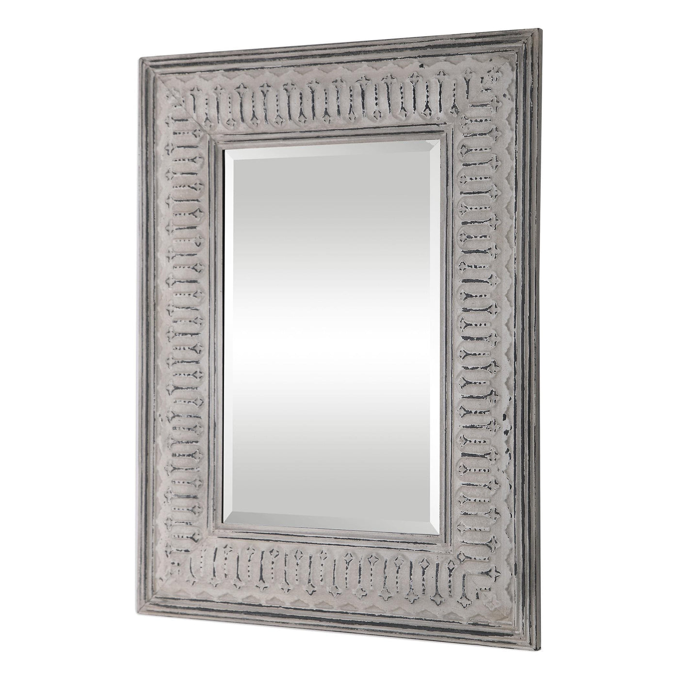 Uttermost Mirrors Uttermost Argenton Aged Gray Rectangle Mirror House of Isabella UK