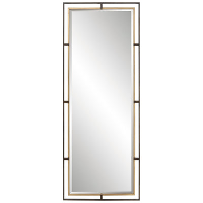 Uttermost Mirrors Uttermost Carrizo Tall Bronze & Gold Mirror House of Isabella UK