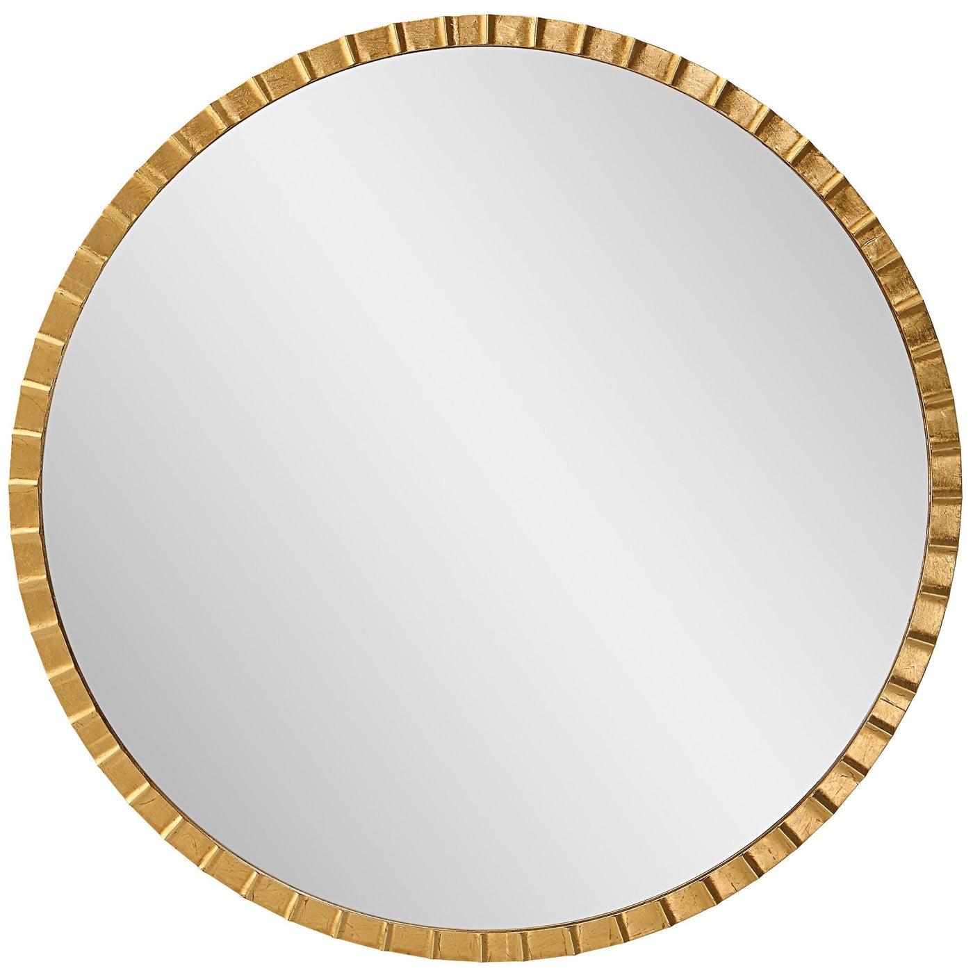 Uttermost Mirrors Uttermost Dandridge Gold Round Mirror House of Isabella UK