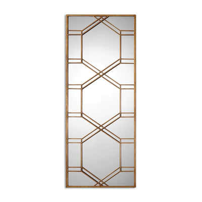 Uttermost Mirrors Uttermost Kennis Gold Leaf Leaner Mirror House of Isabella UK