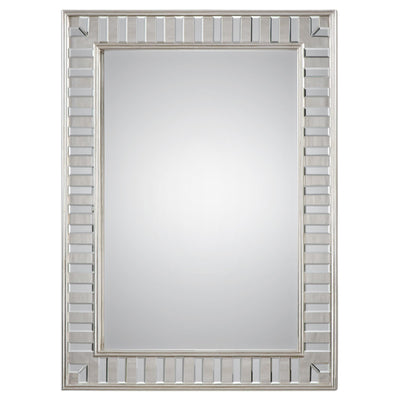 Uttermost Mirrors Uttermost Lanester Silver Leaf Mirror House of Isabella UK