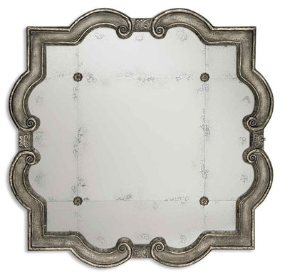 Uttermost Mirrors Uttermost Prisca Distressed Silver Mirror House of Isabella UK