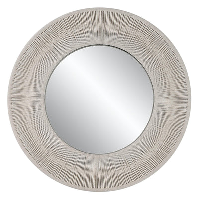 Uttermost Mirrors Uttermost Sailor's Knot White Small Round Mirror House of Isabella UK
