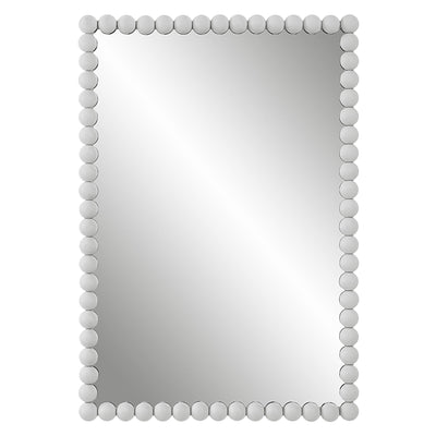 Uttermost Mirrors Uttermost Serna White Vanity Mirror House of Isabella UK