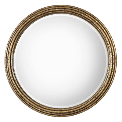 Uttermost Mirrors Uttermost Spera Round Gold Mirror House of Isabella UK
