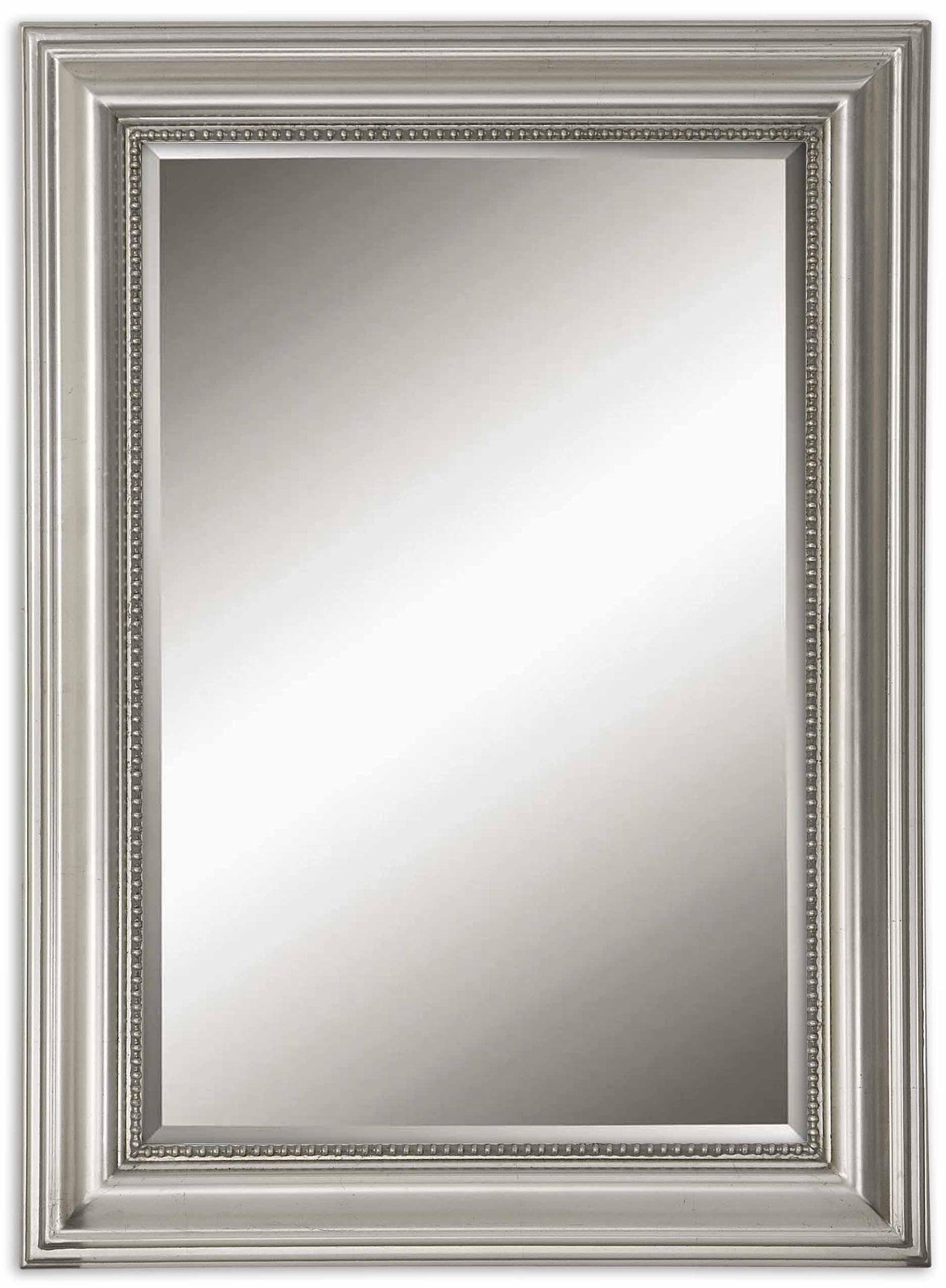 Uttermost Mirrors Uttermost Stuart Silver Beaded Mirror House of Isabella UK