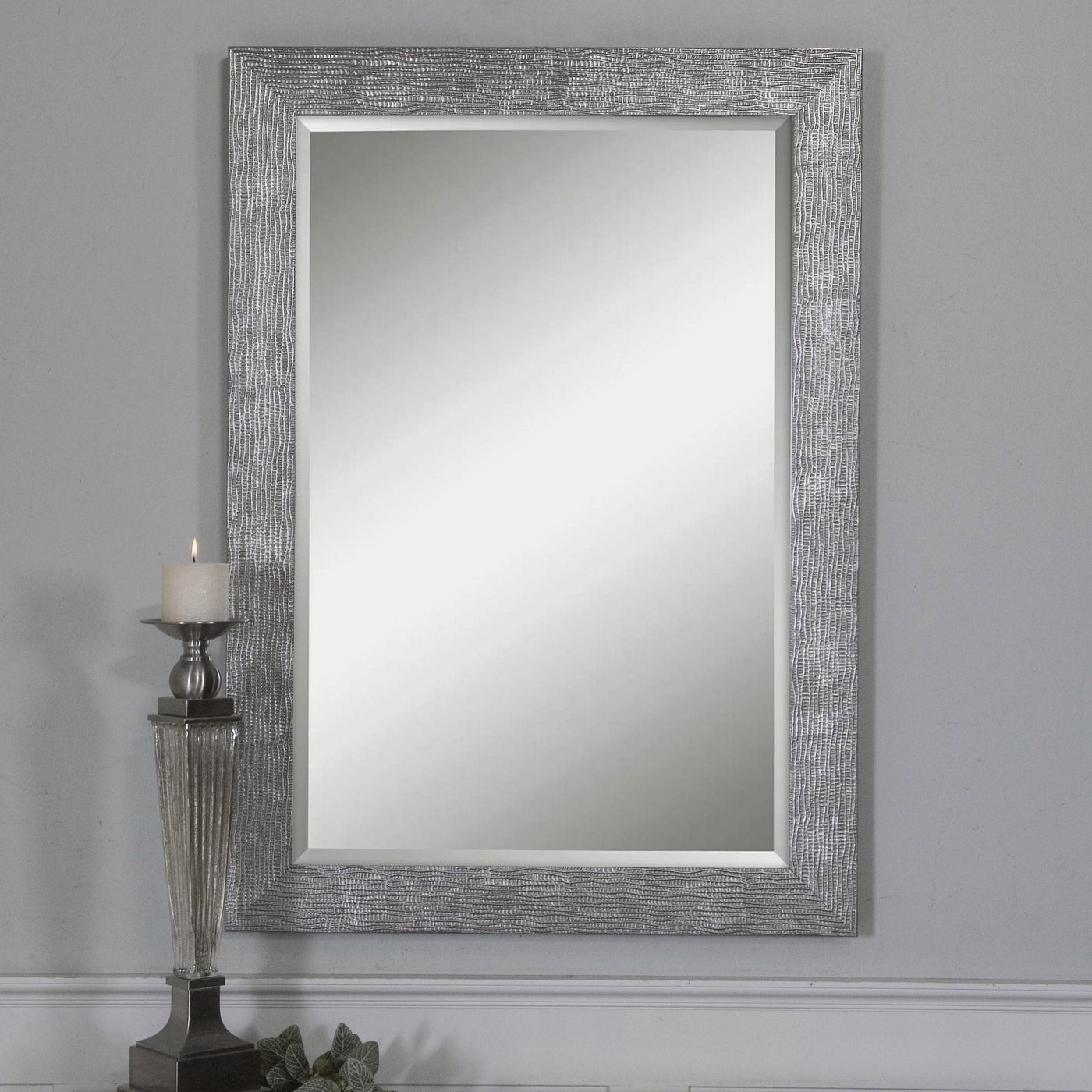 Uttermost Mirrors Uttermost Tarek Silver Mirror House of Isabella UK