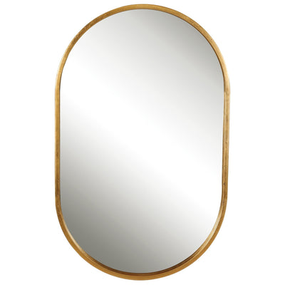 Uttermost Mirrors Uttermost Varina Minimalist Gold Oval Mirror House of Isabella UK