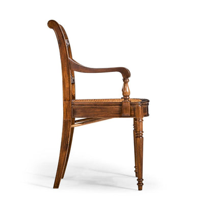 Jonathan Charles Dining Armchair Monarch with Cross Frame