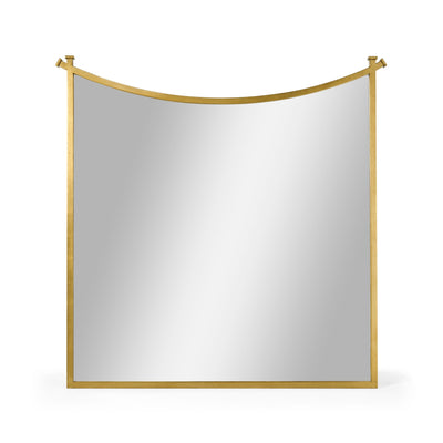 Jonathan Charles Wall Mirror Contemporary Inverted Arch - Gilded