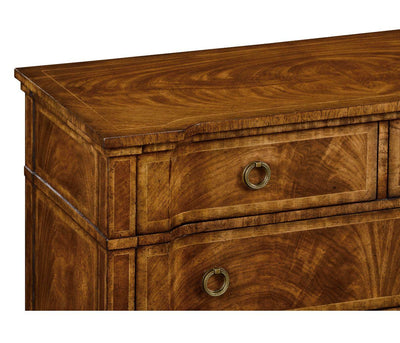 Jonathan Charles Chest of Four Drawers Regency Breakfront Monarch