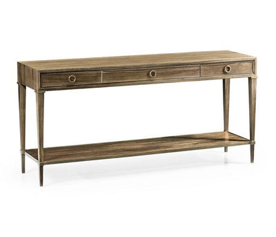 Jonathan Charles Golden Amber Console Table