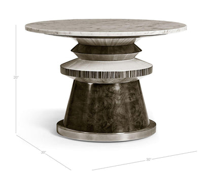 Jonathan Charles Rook Round Cocktail Table