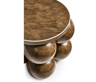 Jonathan Charles Orb Round Accent Table