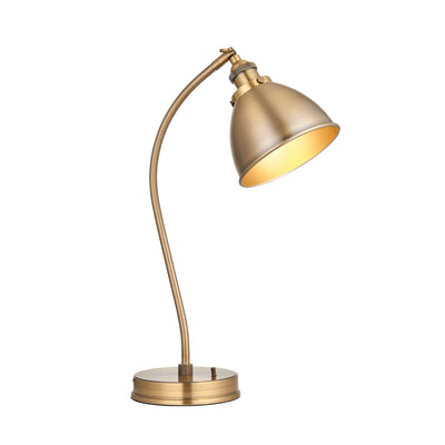 Canada Table Lamp Antique Brass