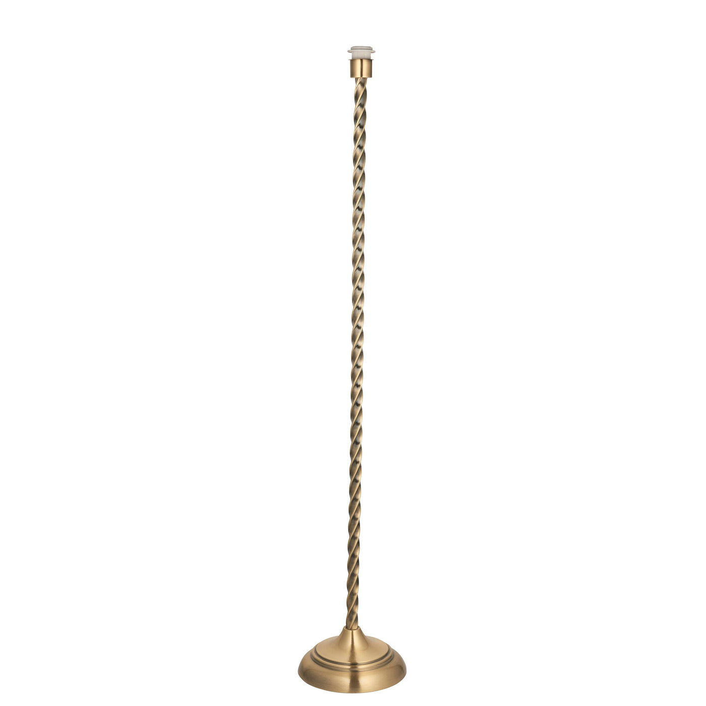 Gwithian Floor Lamp - Antique Brass