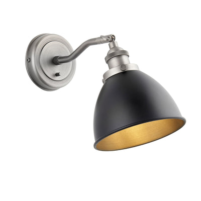 Canada Wall Light - Black/Pewter