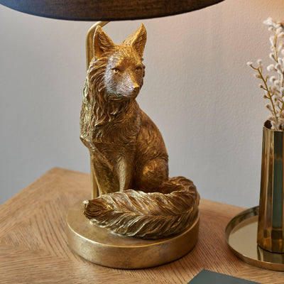 Fox 1 Table Lamp Gold