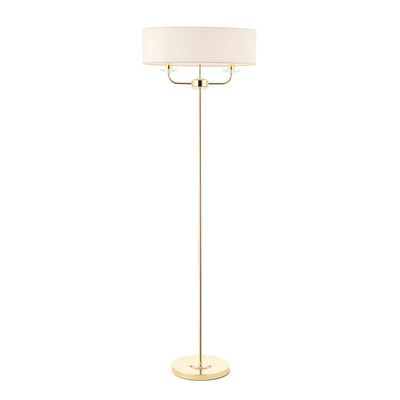 Eaclevedon Floor Lamp Brass