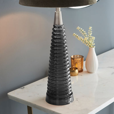 Dundraw Grey Table Lamp