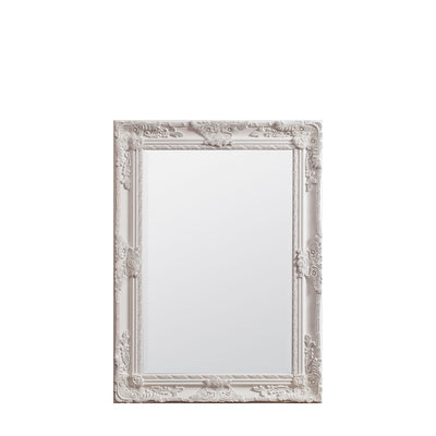Caulcott Rectangle Mirror Cream 45x33"