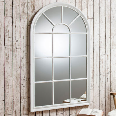 Carbis Feature Window Mirror White 55'' x 31.5''