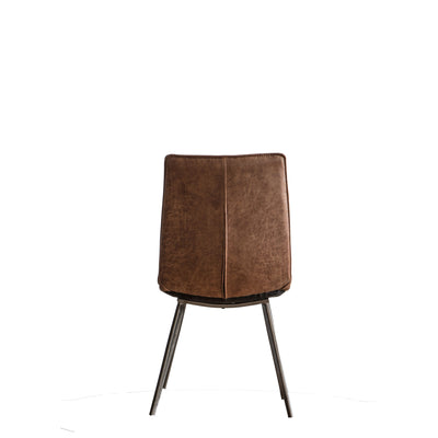 Chilcompton Chair Brown (2pk) W460 x D600 x H870mm
