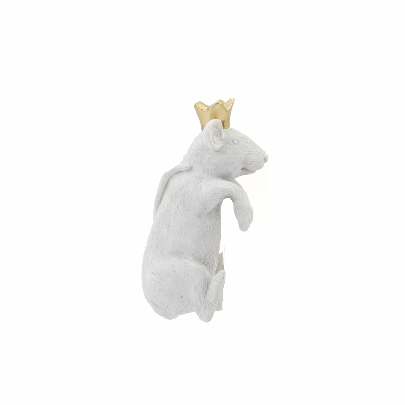 Mouse King Pot Hanger White and Gold 2 pack