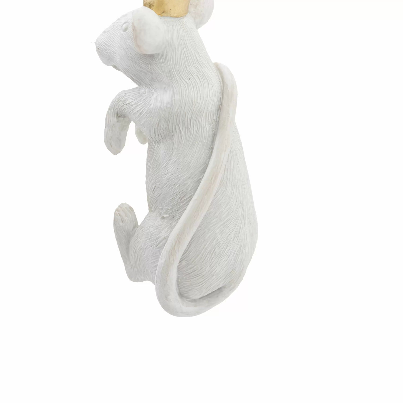 Mouse King Pot Hanger White and Gold 2 pack