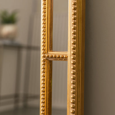 Grangemouth Rectangle Mirror Gold