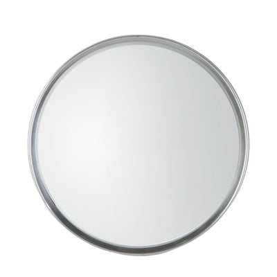 Charaton Round Mirror Silver