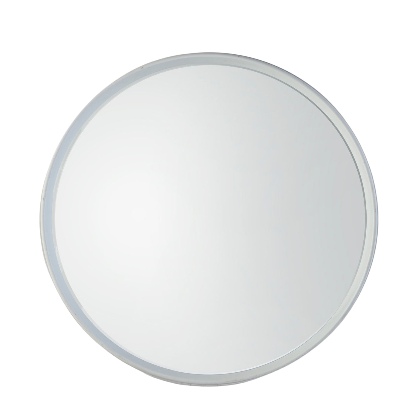 Charaton Round Mirror White